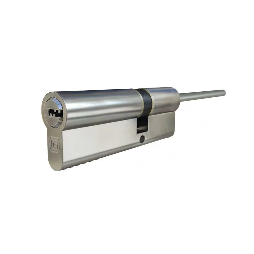 Фото Цилиндровый механизм со штоком GS TERMO 82 мм (51/31/70SH) Ni никель 5 кл. /128:7374/