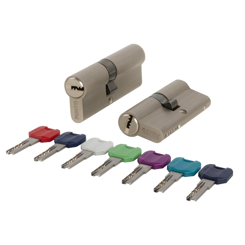 Фото Цилиндровый механизм MaxPro7000Key100mm(45+10+45) SN никель 7key