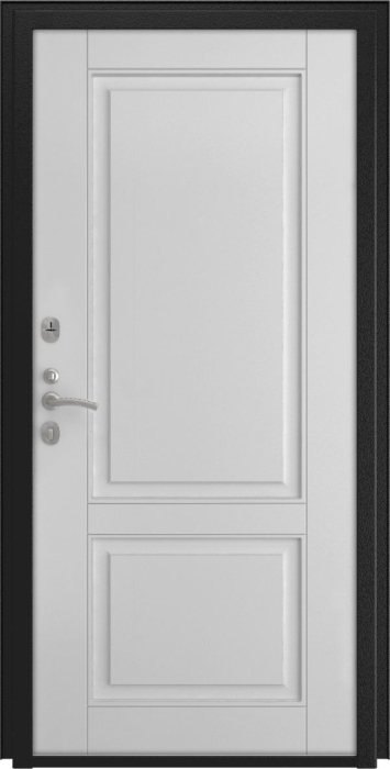 Входная дверь L Термо L-5 (16мм, белая эмаль) внутренняя сторона