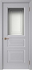 Межкомнатная дверь Смальта-44 Серый ral 7036